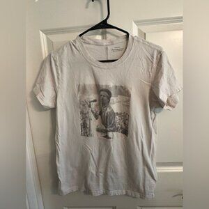 Abercrombie & Fitch Jimmy Hendrix White Graphic Tee